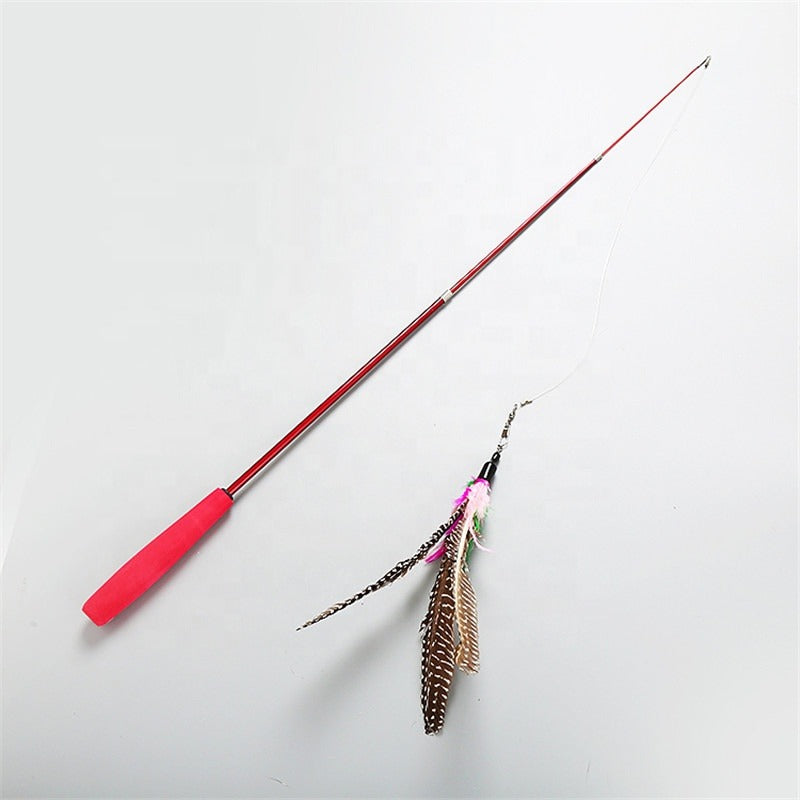 Cat Feather Toy Rod