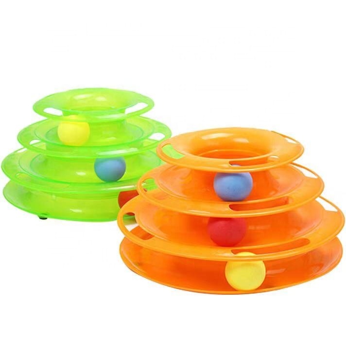 Cat Interactive 4 Layered Ball Toy