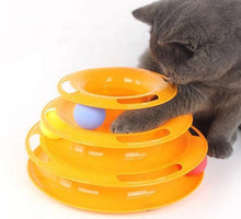 Load image into Gallery viewer, Cat Interactive 4 Layered Ball Toy
